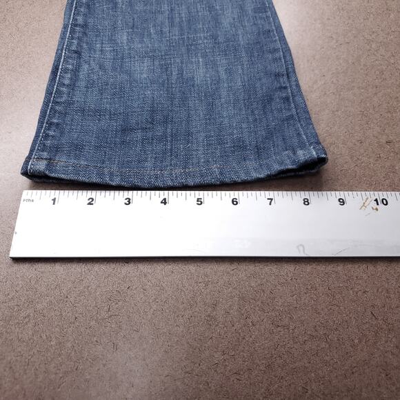 Joe's Jeans Wmns 28 Harvy Wash Distressed Honey Bootcut Designer Western Cowgirl - Picture 8 of 13